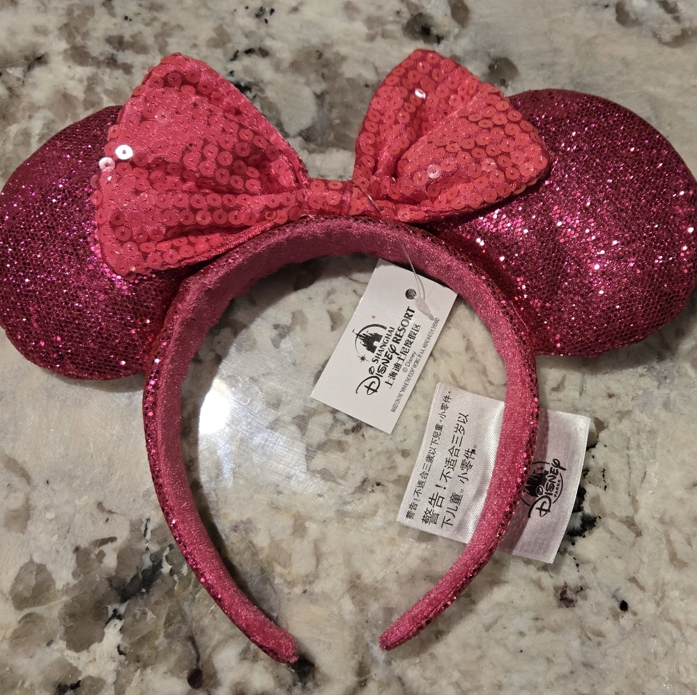 Disney Imagination Pink Minnie Ear Headband